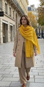 Cloud-Textured Mulberry Silk Scarf