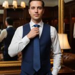 Handmade Mulberry Silk Linen Necktie