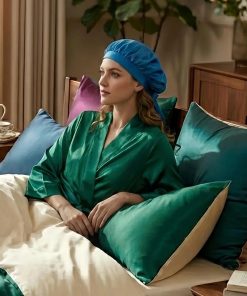 Mulberry Silk Sleep Cap / Hair Protection Bonnet