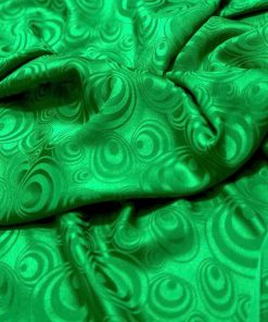 Swirl Pattern Mulberry Fabric
