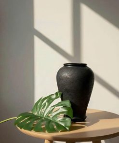 Terracotta Tapered Vase – Handmade Minimalist Pottery