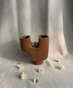 Twin Spout Vase - Ceramic Pottery for your home decor