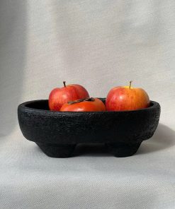 Handcrafted Ceramic Oval Decorative Bowl